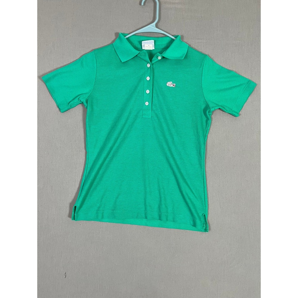 VTG 60s/70s Haymaker Lacoste Polo White Croc Made in USA WPL 1100 Rare Early Era
